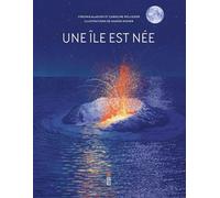 Une île est née - Virginie Aladjidi - Saltimbanque - cartonné - Album jeunesse