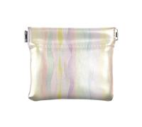Une illustration verticale Ai de couleurs pastelsPorte-monnaie en cuir pour femmes et hommes Organiseur d'articles personnels pratiques pour femmes, Une illustration verticale IA de couleurs pastel, 1