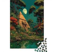 Une Immense Pyramide se Dresse dans Une forêt de séquoiasPuzzles 1000 Pièces pour Adultes, Jeux ÉduChatifs