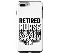 Une infirmière à la Retraite nettoie Le Sarcasme sur Les Soins Infirmiers Amusants Coque pour iPhone 7 Plus/8 Plus