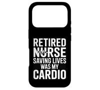 Une infirmière à la Retraite Qui Sauve des Vies était Mon Humour Cardio Coque pour iPhone 17 Pro