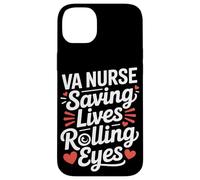 Une infirmière de Virginie sauve des vies Rolling Eyes Coque pour iPhone 14 Plus