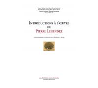 Une introduction à la philosophie de Pierre Legendre - Pierre Musso - Manucius Eds - broché - Essai