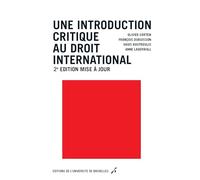 Une Introduction Critique Au Droit International