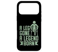Une Jambe disparue, Une légende née amputée Coque pour iPhone 17 Pro Max