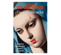 Gérard de Cortanze – Une jeune fille en feu – Roman – Broché