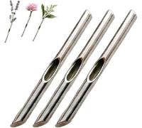 Une jolie broche - Chaque fleur raconte une histoire différente, broche fantaisie à faire soi-même pour les fêtes et les vacances, élégante broche florale pour femme, 8.0 Centimeters, Métal