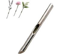 Une jolie broche - Chaque fleur raconte une histoire différente, élégante broche florale pour femme, bijou cadeau significatif, 8 Cm / 3.15 Inches, Métal Acier inoxydable