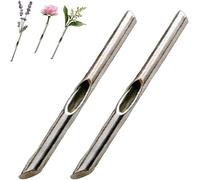 Une jolie broche - Chaque fleur raconte une histoire différente, élégante broche florale pour femme, bijou cadeau significatif, 8 Cm / 3.15 Inches, Métal Acier inoxydable