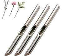 Une jolie broche - Chaque fleur raconte une histoire différente, élégante broche florale pour femme, bijou cadeau significatif, 8 Cm / 3.15 Inches, Métal Acier inoxydable