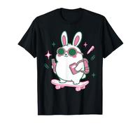 Une Jolie étudiante en Skateboard School Bunny revient à l'école T-Shirt