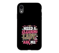 Une Jolie Femme de ménage Need I, Demandez-Moi Coque pour iPhone XR