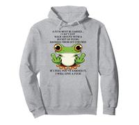 Une Jolie Grenouille, ça Doit être mérité, Je ne Peux Pas Juste me Promener Sweat à Capuche