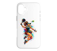 Une Jolie Joueuse De Padel - Joueuse De Padel Coque pour iPhone 16 Plus