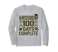 Une Jolie Mission de 100 Jours d'école complète pour Une Famille Militaire Manche Longue