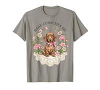 Une Jolie Rage de Chien me Consume Une drôle de Fleur de Chien T-Shirt