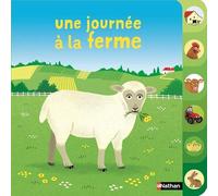 Une journée à la ferme - un livre à onglet pour explorer et découvrir la ferme - dès 10 mois
