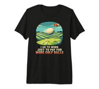 Une journée comme Les Autres au Parcours de Golf T-Shirt Haut de Gamme