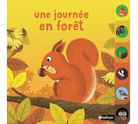 Une journée en forêt - un livre à onglets pour explorer et découvrir la forêt - dès 10 mois