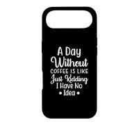 Une journée sans café, C'est comme Une Blague, Je n'en AI Aucune idée Coque pour iPhone Air
