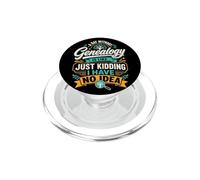 Une journée sans généalogie, Je plaisante, Je n'en AI Aucune idée PopSockets PopGrip pour MagSafe