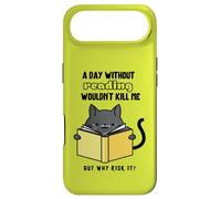Une journée sans Lire ne me tuerait Pas, mais Pourquoi Prendre ce Risque ? Coque pour iPhone Air