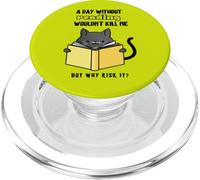 Une journée sans Lire ne me tuerait Pas, mais Pourquoi Prendre ce Risque ? PopSockets PopGrip pour MagSafe