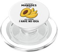 Une journée sans mangues, C'est comme Une Blague, Je n'en AI Aucune idée PopSockets PopGrip pour MagSafe
