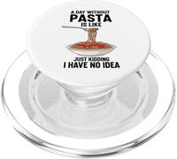 Une journée sans pâtes, C'est comme Une Blague, Je n'en AI Aucune idée PopSockets PopGrip pour MagSafe