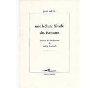 Une lecture frivole des écritures : L'Essence du christianisme de Ludwig Feuerbach (livre non massicoté)