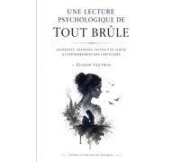 Une lecture psychologique de Tout brûle de Juan Gómez-Jurado: Maternité, Trahison, Instinct De Survie Et Effondrement Des Certitudes