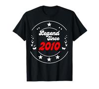 Une légende est née en 2010 Awesome Man Boy Birthday T-Shirt