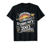 Une légende est née en février 2003 : Awesome Man Boy Birthday T-Shirt