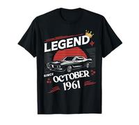 Une légende est née en octobre 1961, anniversaire d'un garçon génial T-Shirt