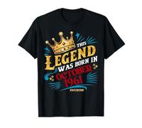 Une légende est née en octobre 1961, anniversaire d'un garçon génial T-Shirt
