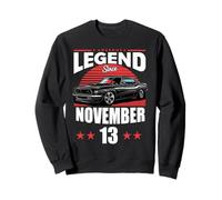 Une légende est née Le 13 Novembre : Anniversaire de Génial Men Boys Sweatshirt