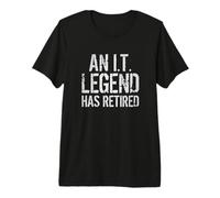 Une légende Informatique a Pris sa Retraite en Technologie de l'information T-Shirt Haut de Gamme