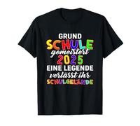 Une légende quitte son terrain école primaire 2025 T-Shirt