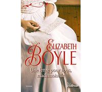 Une lettre pour vous, mademoiselle