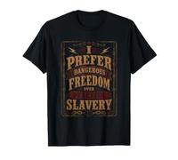 Une liberté dangereuse Face à l'esclavage Pacifique Vintage T-Shirt