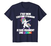 Une Licorne Dab Costume Halloween Deguisement Garçon Fille T-Shirt