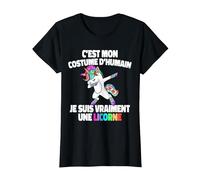 Une Licorne Dab Costume Halloween Deguisement Garçon Fille T-Shirt