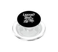 Une Liqueur drôle, Oui, si Elle me Laisse dire « Hommes » PopSockets PopGrip pour MagSafe
