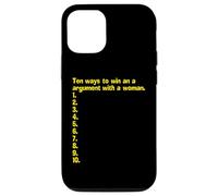 Une liste Vide de Comment Gagner Un Argument avec Une Femme Coque pour iPhone 12/12 Pro