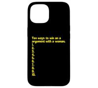 Une liste Vide de Comment Gagner Un Argument avec Une Femme Coque pour iPhone 15