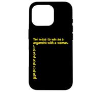 Une liste Vide de Comment Gagner Un Argument avec Une Femme Coque pour iPhone 16 Pro