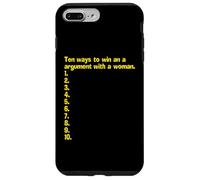 Une liste Vide de Comment Gagner Un Argument avec Une Femme Coque pour iPhone 7 Plus/8 Plus