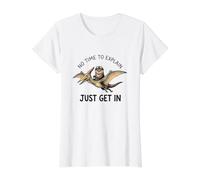 Une Loutre n'a Pas Le Temps d'expliquer Le mème des Dinosaures T-Shirt Graphique avec Valeur