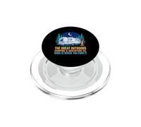 Une Maison de Camping Amusante, C'est l'endroit où Vous Vous garez PopSockets PopGrip pour MagSafe