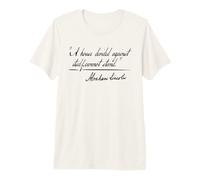 Une Maison divisée Contre Elle-même ne Peut Pas Supporter Abraham Lincoln T-Shirt Haut de Gamme